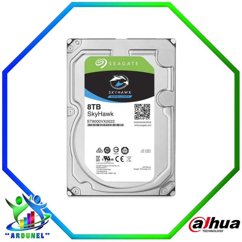 DISCO DURO SEAGATE 8TB SKYHAWK