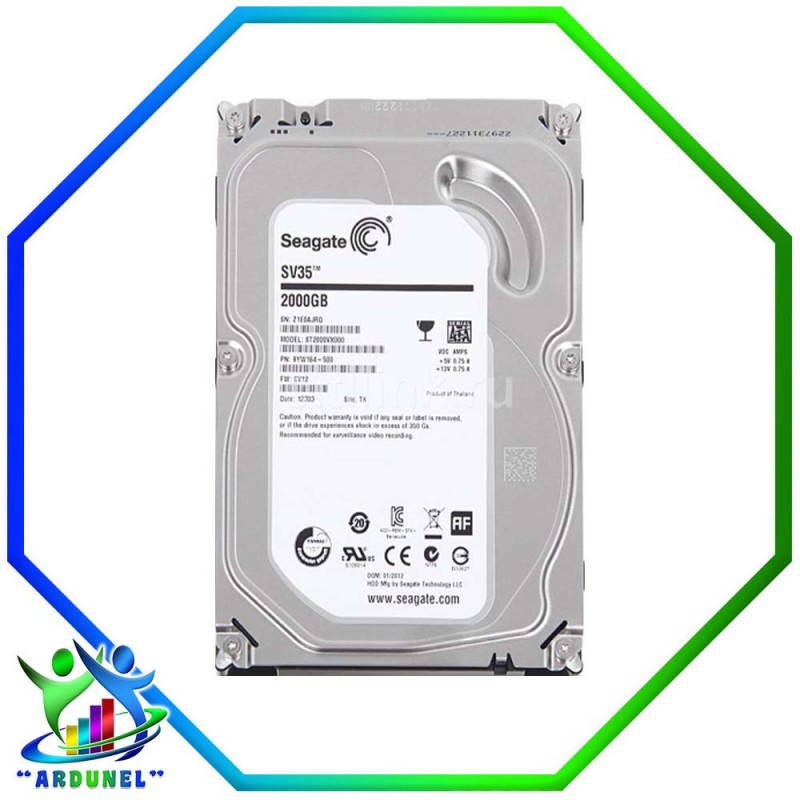 DISCO DURO SEAGATE 2TB