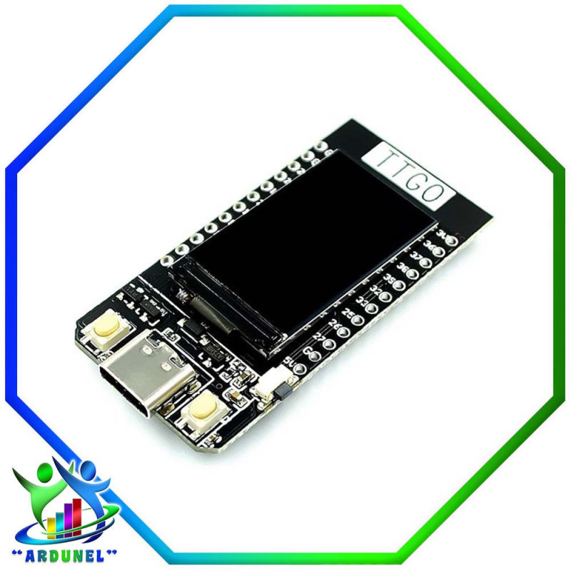 TTGO T-DISPLAY ESP32 WiFi BLEUTOOTH TIPO C