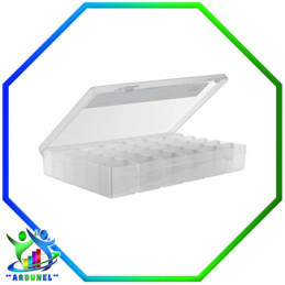 CAJA PLASTICA DE 24 DIVICIONES 19,5*13*3,5 CM