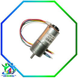 MOTOR REDUCTOR DE ENGRANAJES CON CODIFICADOR 25GA-370 6V 130RPM CC