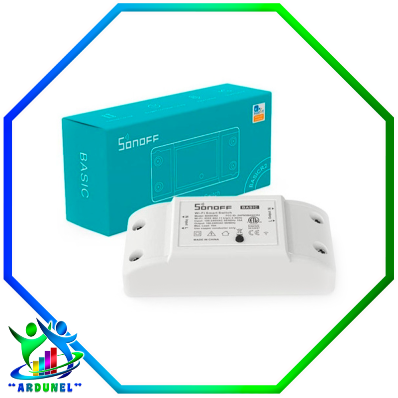 SONOFF BASIC R2 WI-FI 10A 220V CA 90-250V