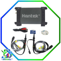 OSCILOSCOPIO HANTEK 6022BE 2 CANALES 20MHZ USB PARA PC