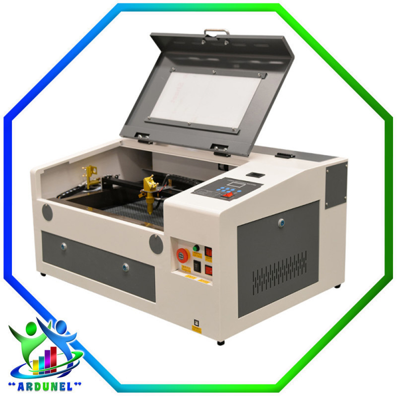 MAQUINA 3040 - 60W CO2 DE CORTE Y GRABADO LASER (INDUSTRIAL)