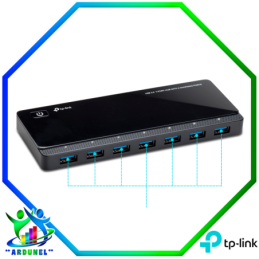 HUB DE 7 PUERTOS UH720 USB 3.0 CON 2