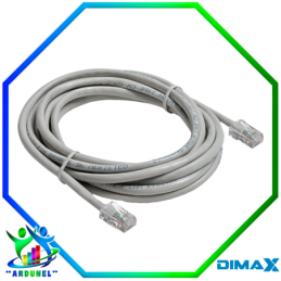 PATCH CORD CAT6 3 METROS COLOR GRIS