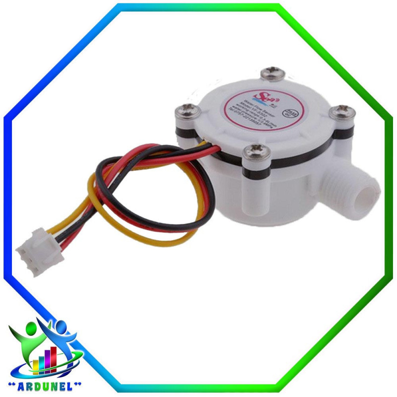 SENSOR FLUJO DE AGUA YF- S302 ¼ PULG 0.3-6 L