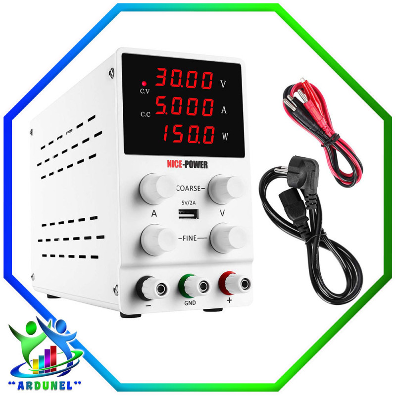 SPS305 FUENTE DE ALIMENTACION REGULABLE 30V 5A