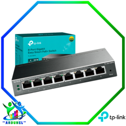 SWITCH EASY SMART POE DE 8 PUERTOS GIGABIT 4 PUERTOS POE