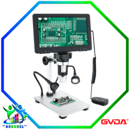 MICROSCOPIO DIGITAL HD DE 7" GD7010 (RECARGABLE)