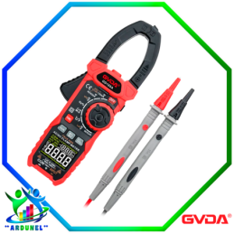 PINZA AMPERIMETRICA Y VOLTIMETRO DIGITAL PROFESIONAL GD169A