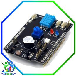 SHIELD MULTIFUNCION DHT11 LM35 PARA ARDUINO UNO R3