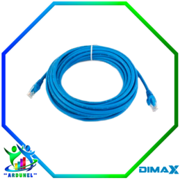 PATCH CORD CAT6* 3 METROS* COLOR AZUL*