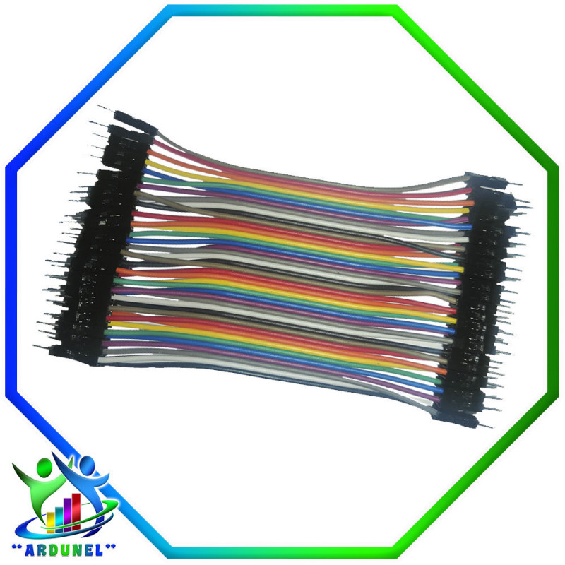 CABLES JUMPER MACHO-MACHO 10CM (ALTA CALIDAD)