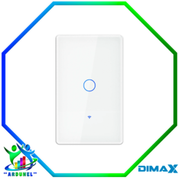 INTERRUPTOR SMART TOUCH BLANCO 1 TOMA