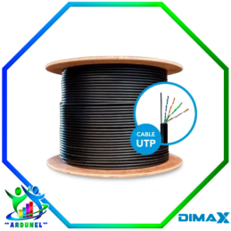 CABLE UTP CAT 5E (80% COBRE)*EXTERIORES