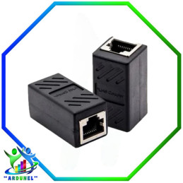 ADAPTADOR DE EXTENSION A TOPE RJ45 HEMBRA