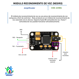 MODULO RECONOCIMIENTO DE VOZ (NEGRO)