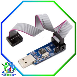 PROGRAMADOR AVR USBASP USB ISP CON CABLE