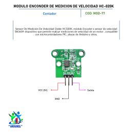 MODULO ENCODER DE MEDICIÓN DE VELOCIDAD HC-020K