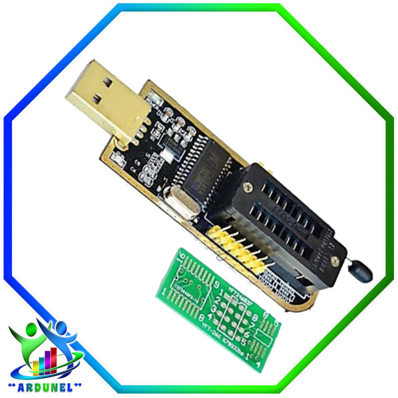 PROGRAMADOR EEPROM FLASH BIOS SERIES CH341A 24 25