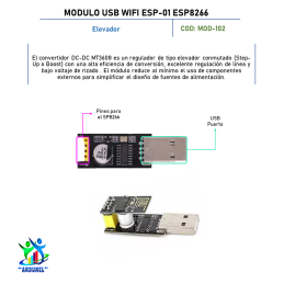 MODULO USB WIFI ESP-01 ESP8266