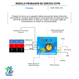 MODULO PROBADOR DE SERVOS CCPM