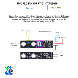 MODULO SENSOR KY-033 TCRT5000