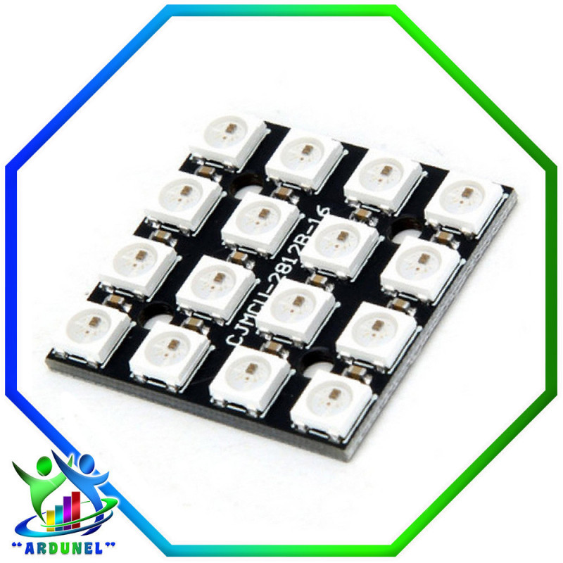 MATRIZ CJMCU-WS2812B LED RGB 4X4