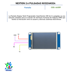 NEXTION 2.4 PULGADAS NX3224K024