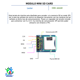 MODULO MINI SD CARD