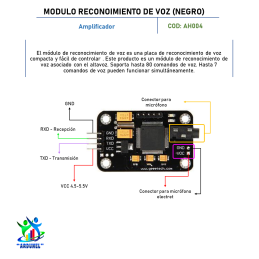 MODULO RECONOCIMIENTO DE VOZ (NEGRO)