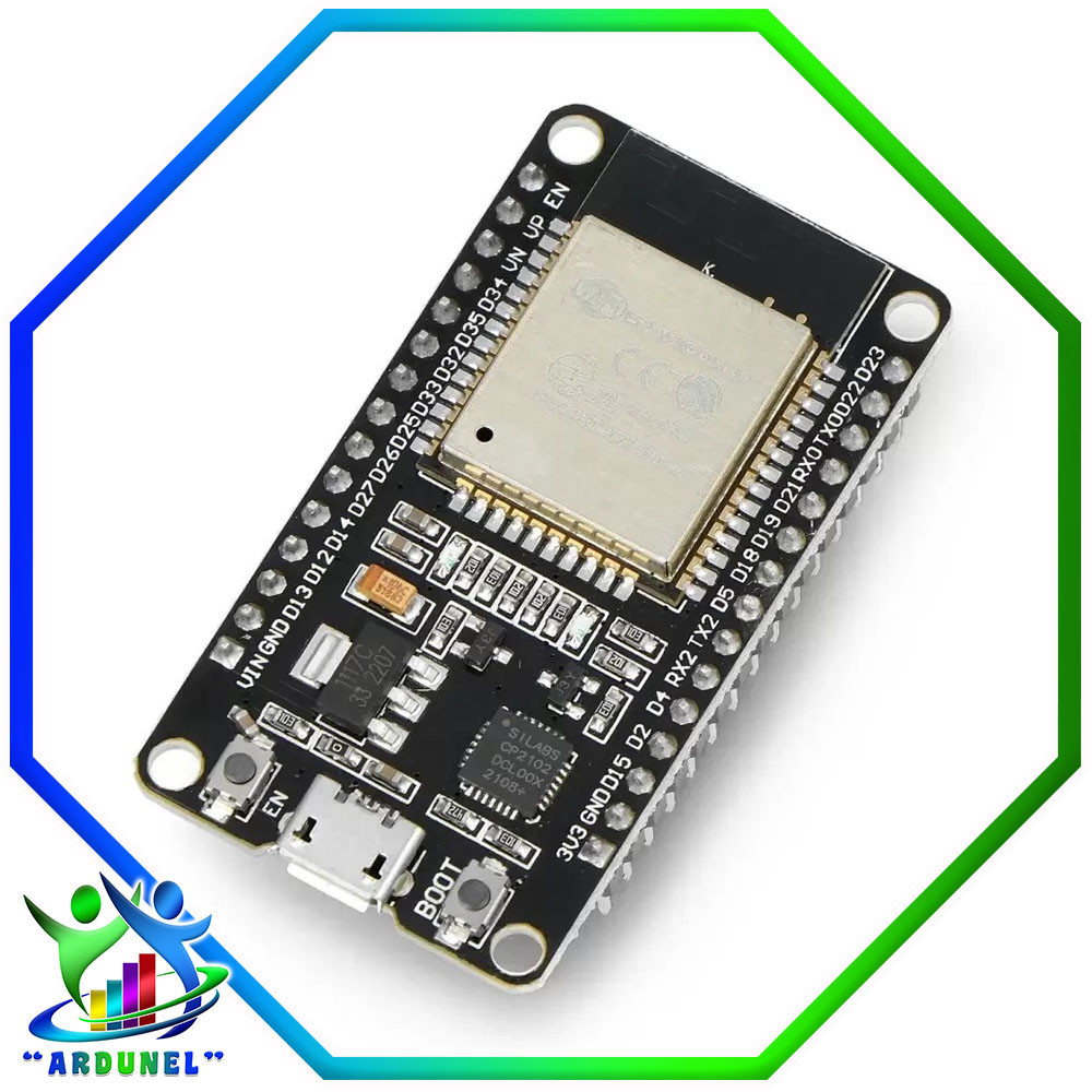 ESP32 WROOM CP2102 WIFI - BLUETOOTH 30PIN (MICRO USB)