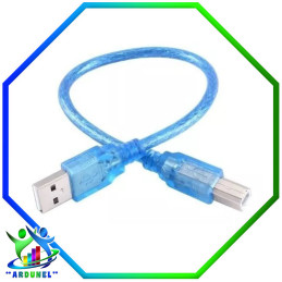 CABLE USB 2.0 A-B  30CM (PARA ARDUINO)