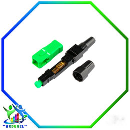 CONECTOR MECANICO DE FO SC/APC VERDE