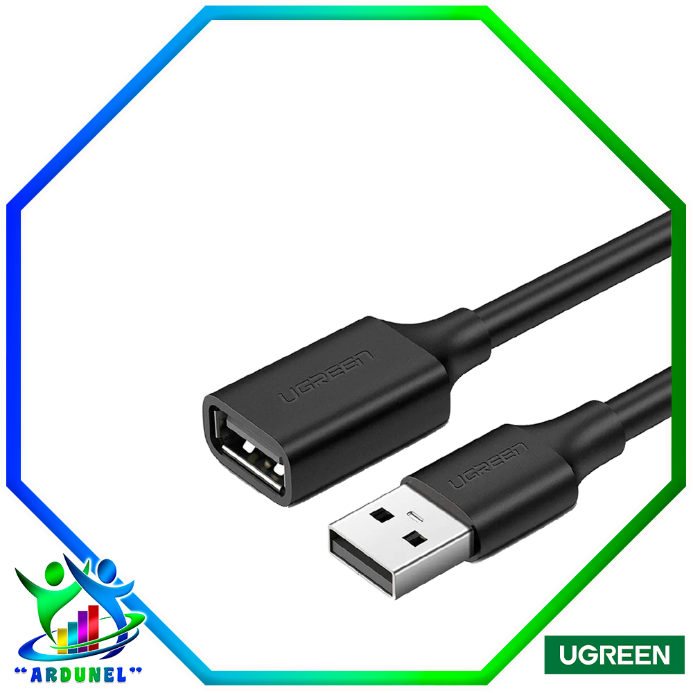 EXTENSION USB 2.0 MACHO A HEMBRA TIPO A