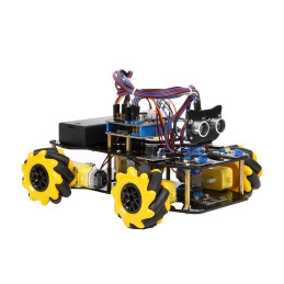 Kit Robot BXF ESP32 4WD seguidor de línea, evasor de obstáculos, control a distancia