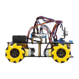 Kit Robot BXF ESP32 4WD seguidor de línea, evasor de obstáculos, control a distancia