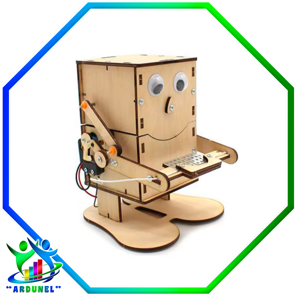 KIT ROBOT DIY TRAGA MONEDAS (SIN BATERIAS) KIT ROBOT DIY TRAGA MONEDAS (SIN BATERIAS)
