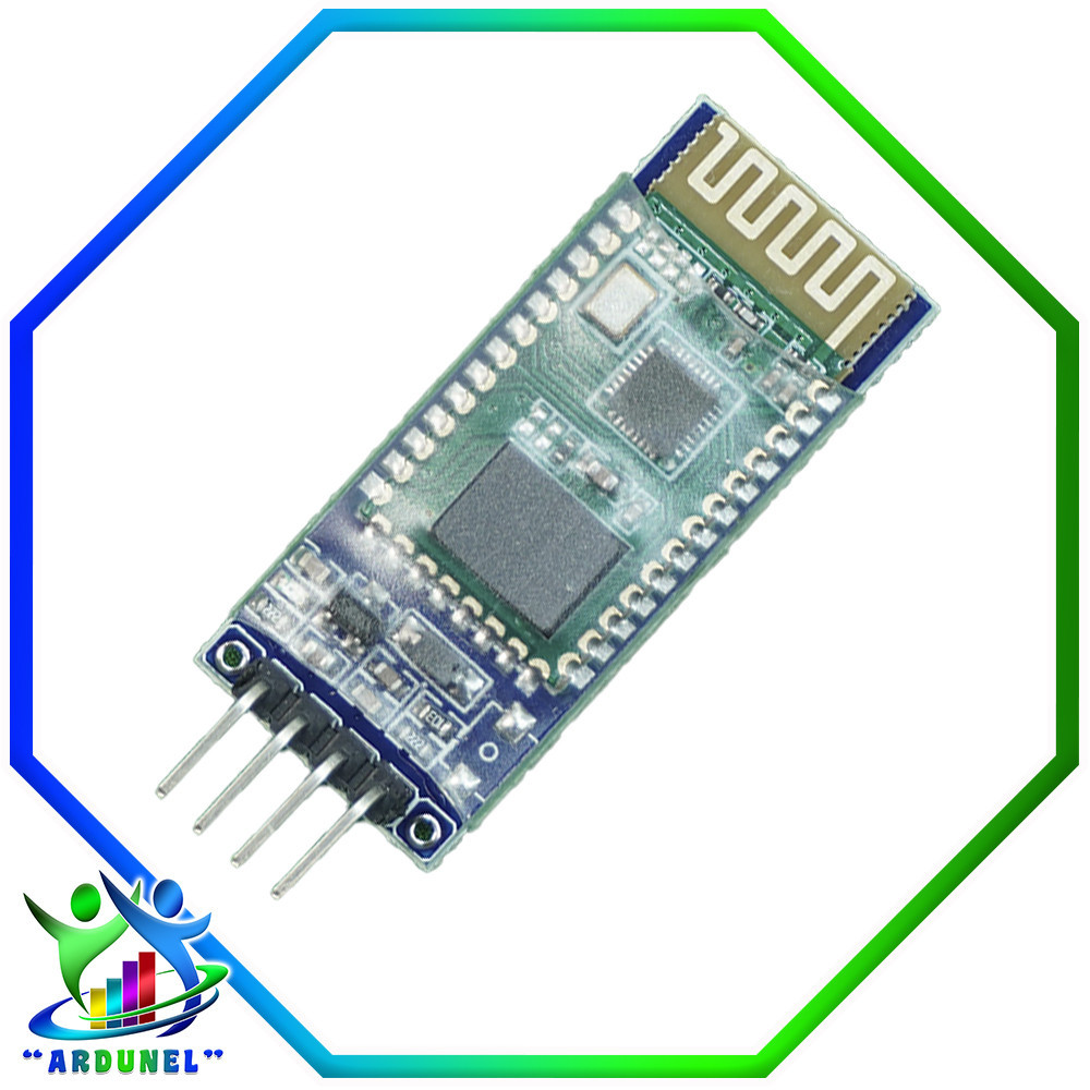 MÓDULO BLUETOOTH HC-06 DE 4 PINES (ESCLAVO) MÓDULO BLUETOOTH HC-06 DE 4 PINES (ESCLAVO)