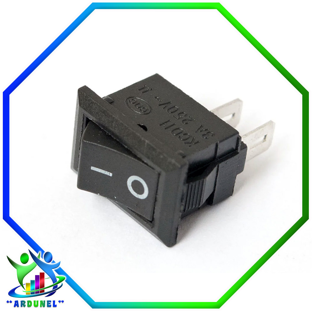 INTERRUPTOR KCD1-11 250V 3A 2PIN ON/OFF INTERRUPTOR KCD1-11 250V 3A 2PIN ON/OFF