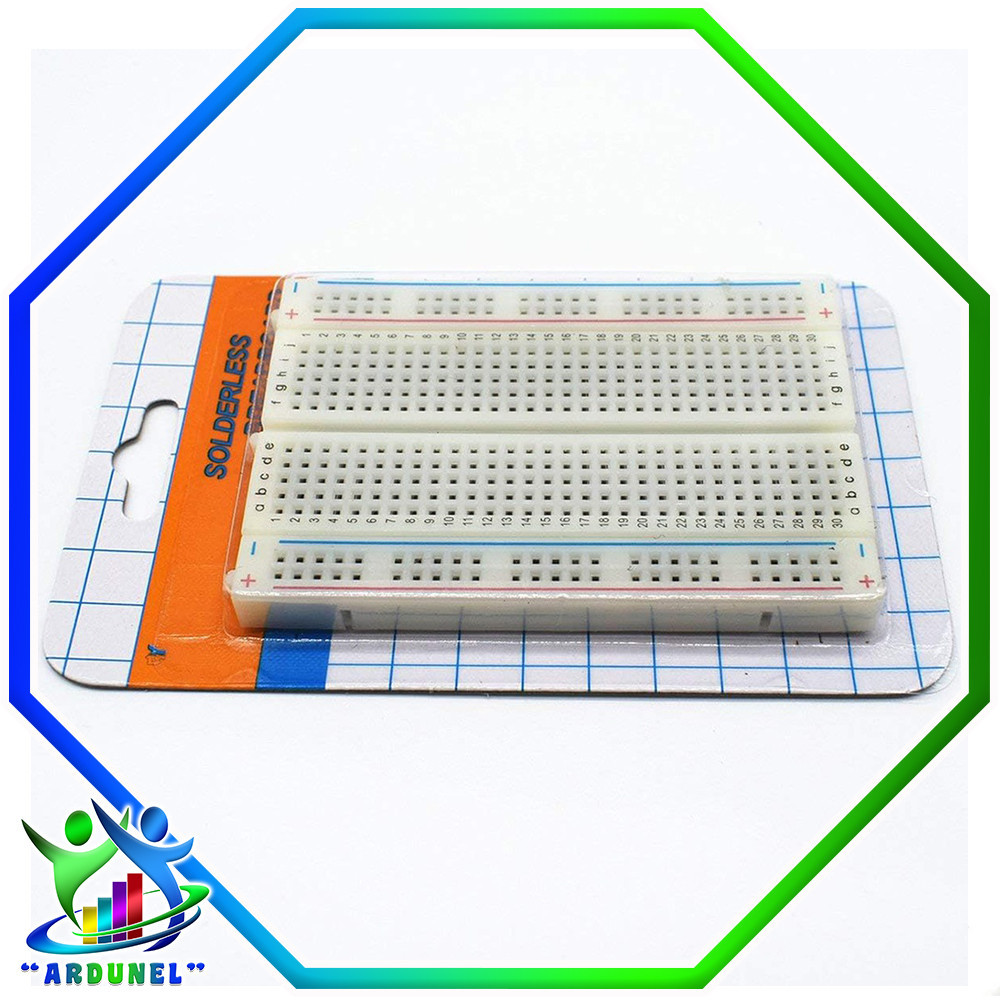 PROTOBOARD SOLDERLESS DE 400 PTS. (ALTA CALIDAD) PROTOBOARD SOLDERLESS DE 400 PTS. (ALTA CALIDAD)