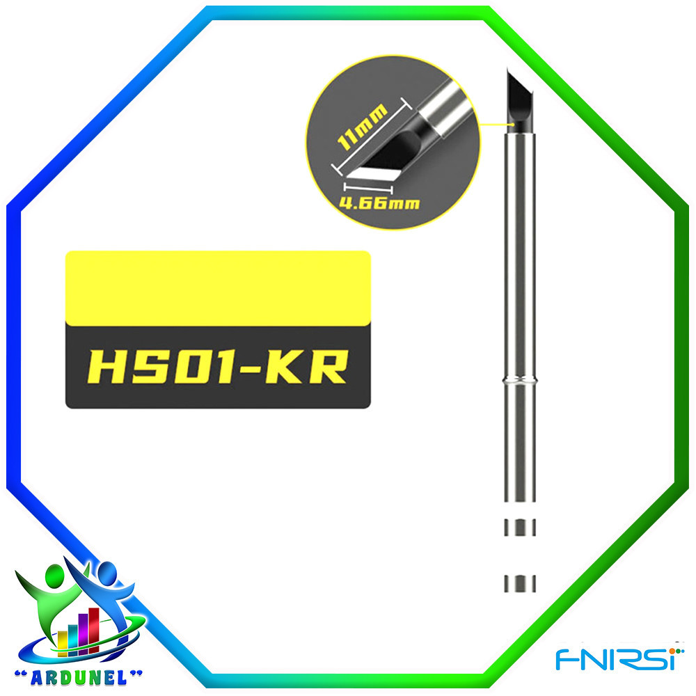 PUNTA DE PLATA DE CAUTIN HS01-KR FNIRSI PUNTA DE PLATA DE CAUTIN HS01-KR FNIRSI