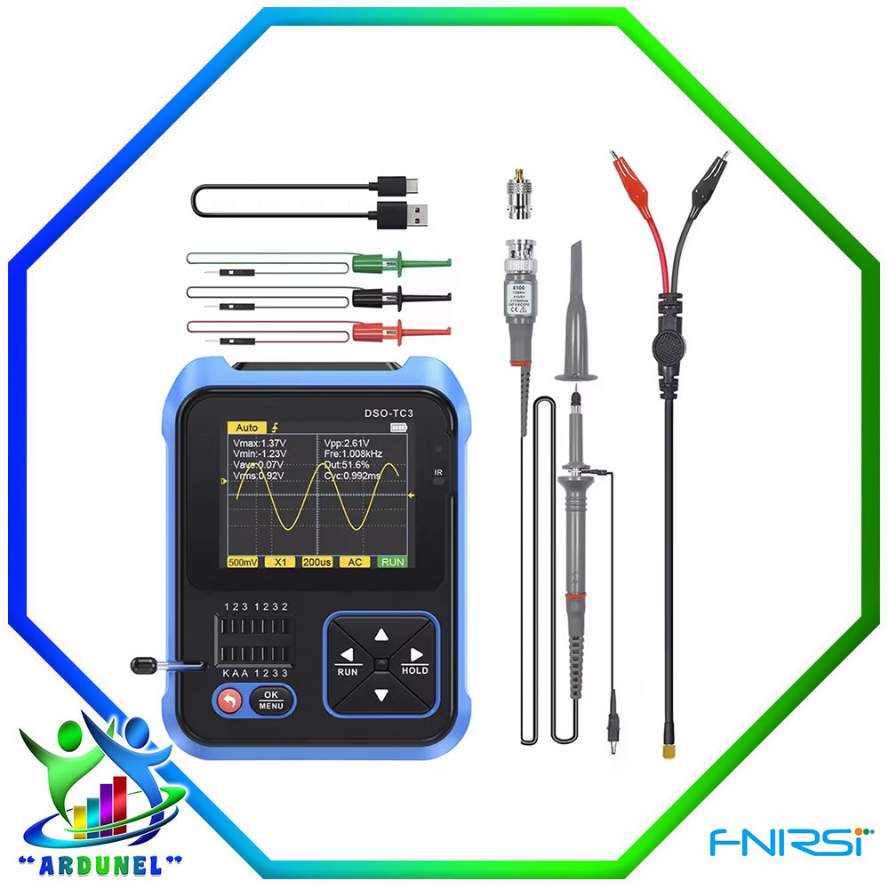 DSO-TC3-PRO OSCILOSCOPIO Y MULTIMETRO DIGITAL DSO-TC3-PRO OSCILOSCOPIO Y MULTIMETRO DIGITAL
