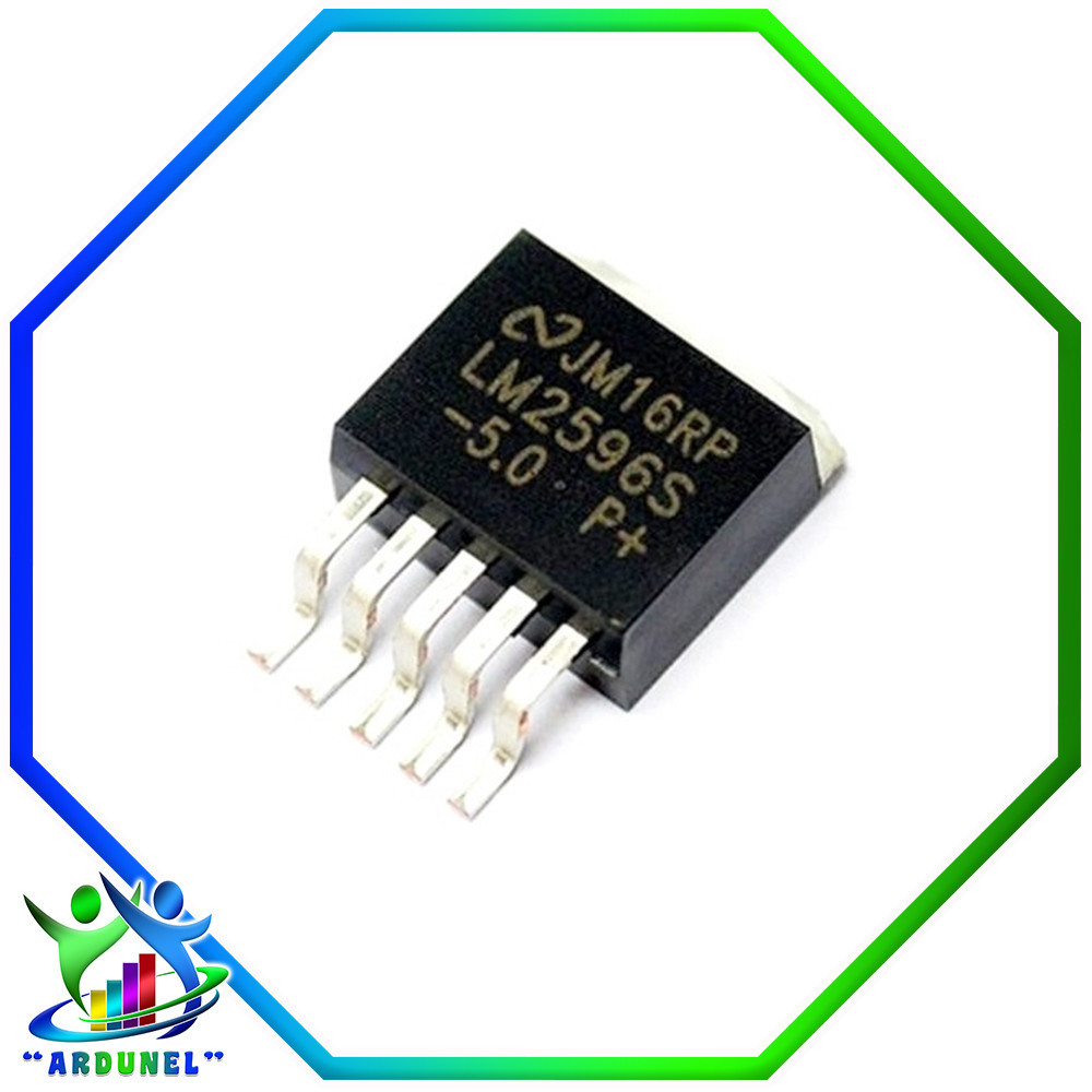 LM2596S-5.0 REGULADOR DE VOLTAJE 5V 3A SMD LM2596S-5.0 REGULADOR DE VOLTAJE 5V 3A SMD