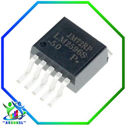 LM2596SX-5.0 REGULADOR DE VOLTAJE 5V 3A SMD (ORIGINAL)