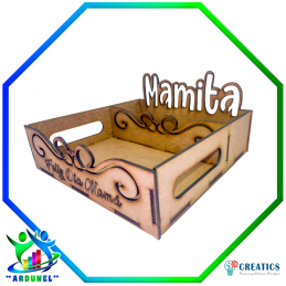 BANDEJA DOBLE MAMITA