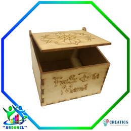 CAJA JOYERO FELIZ DIA MAMÁ