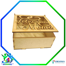 CAJA PEQUEÑA FELIZ DIA MAMÁ
