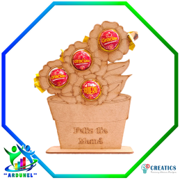 RAMILLETE DE 4 BOMBONERAS